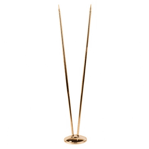 Подставка настольная металлическая, 2 штока