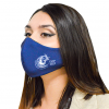 Маска для лица с принтом, защитная многоразовая анатомической формы из неопрена