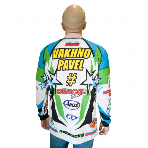 Хоккейный свитер болельщика с полной запечаткой