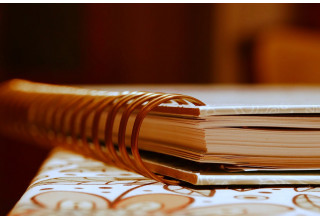 Блокнот с логотипом