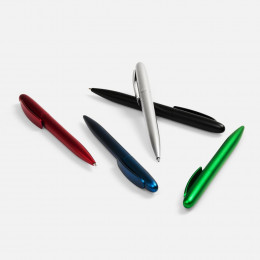 Ручка шариковая Moor Silver, зеленый металлик