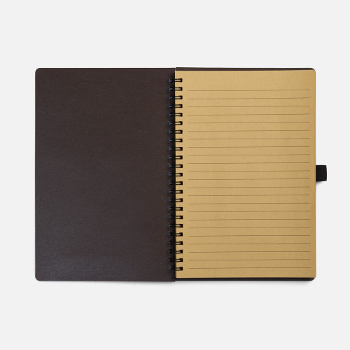 Блокнот на спирали Coffeist, коричневый