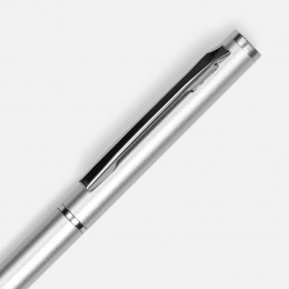 Ручка шариковая Hotel Chrome, ver.2, серебристая