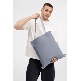 Шопер B3, серый с серыми ручками