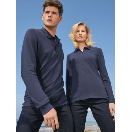 Рубашка поло женская с длинным рукавом Perfect LSL Women, красная