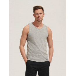 Майка мужская Justin 150, желтая (лимонная)