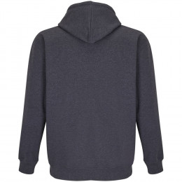 Толстовка унисекс Carter, черный меланж