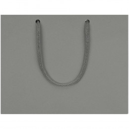 Пакет бумажный Porta S, горизонтальный, серый