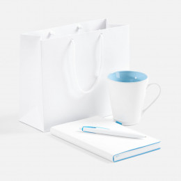 Набор White Shall Simple, голубой