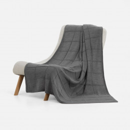 Плед Chainfield, серый меланж