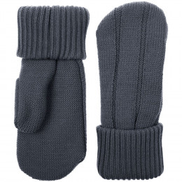 Варежки Knit Beat, темно-серые