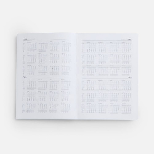 Ежедневник New Factor Metal, серый