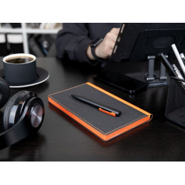 Ручка шариковая Inkolor, черная с фиолетовым