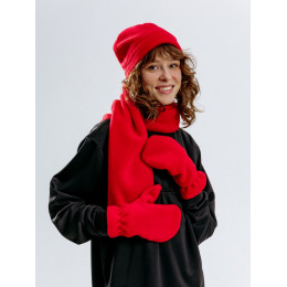 Шарф Fleecy, красный