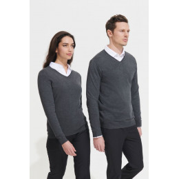 Пуловер мужской Glory Men, серый меланж