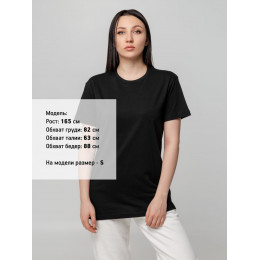 Футболка унисекс T-bolka 140, черная