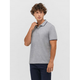 Рубашка поло унисекс Palermo, ярко-синяя с белым