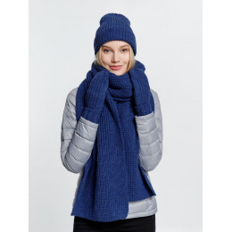 Шапка Nordkyn, синий меланж