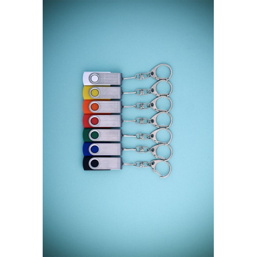 Флешка Twist, белая, 8 Гб