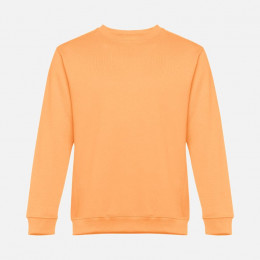 Свитшот унисекс Delta, светло-оранжевый