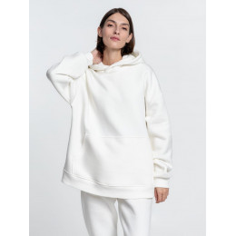 Худи Kulonga Oversize, молочно-белое