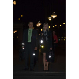 Светоотражатель «Квадрат», белый