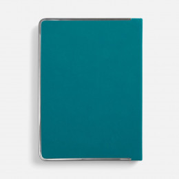 Ежедневник Metal Frame на заказ, датированный, бирюзовый