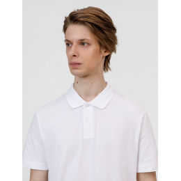 Рубашка поло унисекс Pulse, белая