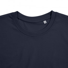 Футболка унисекс T-Bolka 160, темно-синяя