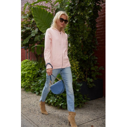 Толстовка на молнии с капюшоном женская BNC Inspire (Organic), черная