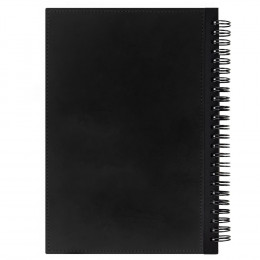 Ежедневник Notera Maxi, недатированный, черный