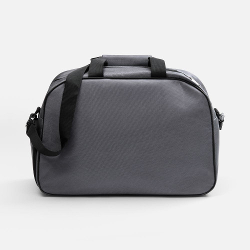 Спортивная сумка Atlantes, светло-серая с черным