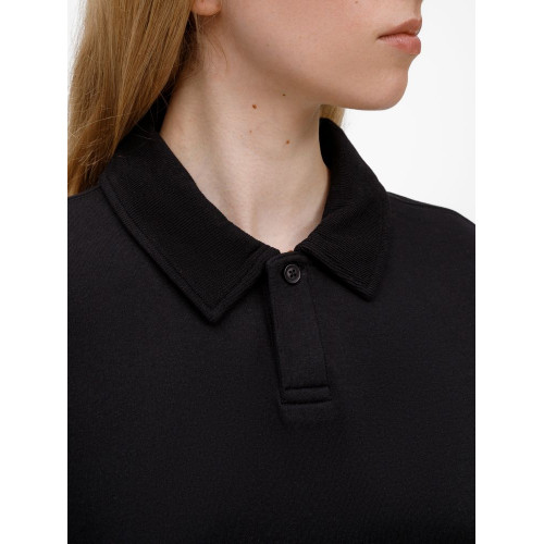 Рубашка поло унисекс Tiimi, черная