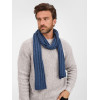 Шарф Metelitsa, синий меланж (джинс)