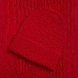 Шарф Nobilis Mono, красный