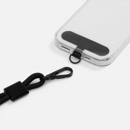 Шнурок для телефона TrendHand, черный