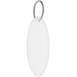 Брелок «Овал», белый