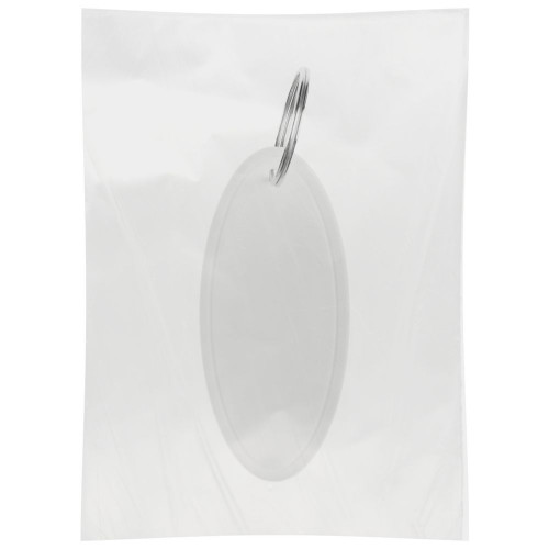 Брелок «Овал», белый