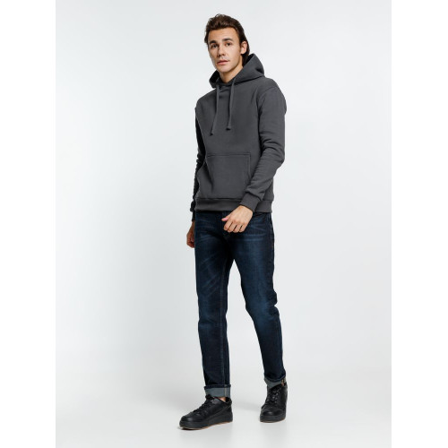 Худи Kirenga Heavy 2.0, темно-серое (графит)