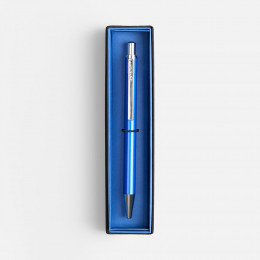 Ручка шариковая Arvent Glossy в футляре, синяя