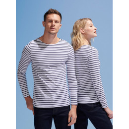 Футболка мужская Marine Men, белая с красным