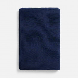 Шарф Nobilis Mono, темно-синий