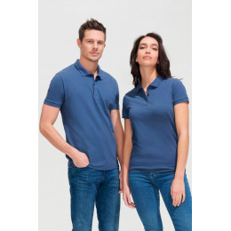 Рубашка поло мужская Perfect Men синий джинс