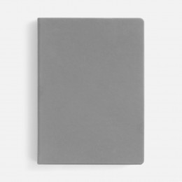 Ежедневник Shall, недатированный, серый