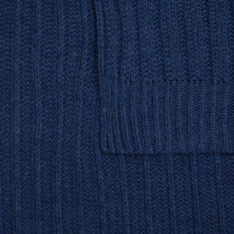 Плед Termoment, синий меланж