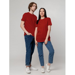 Футболка унисекс T-Bolka 160, темно-красная