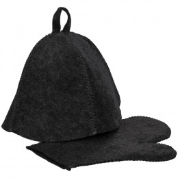 Набор для бани Heat Off, ver.2, черный