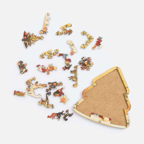 Пазл фигурный «Елочка»