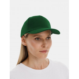 Бейсболка Long Beach, темно-зеленая
