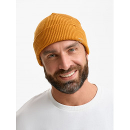 Шапка Ribelle, темно-желтая (горчичная)